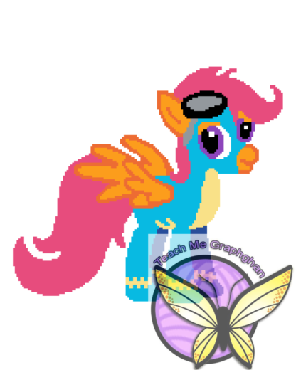 Azthreads Friendship Pony  Graph and Written 160x200