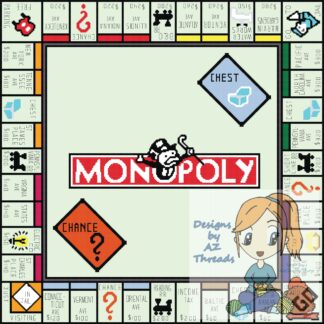 AzThreads Monopoly Bundle 325x325 and pieces